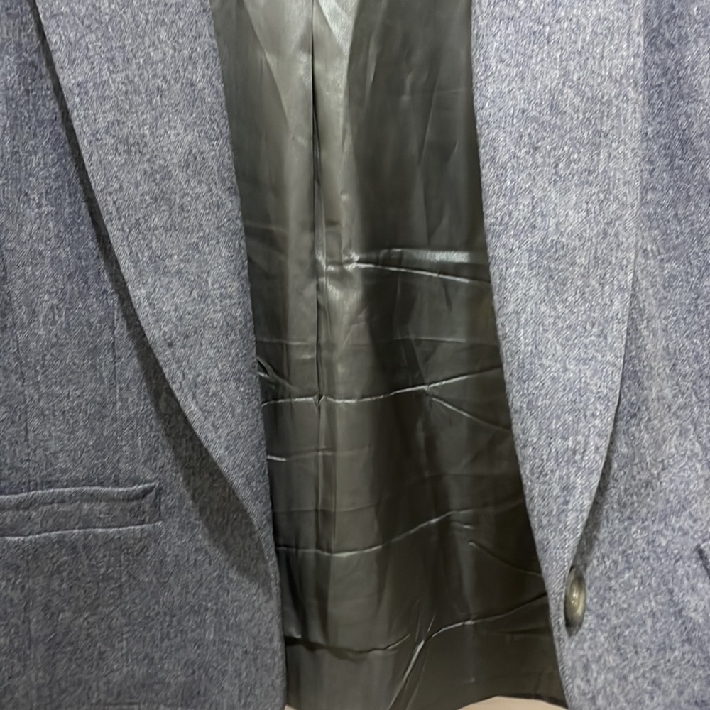 Vintage Pendleton Gray Wool Single Button Lined B… - image 7